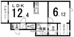 Casa Excelente(カーサエクセレンテ)【1階】の間取り
